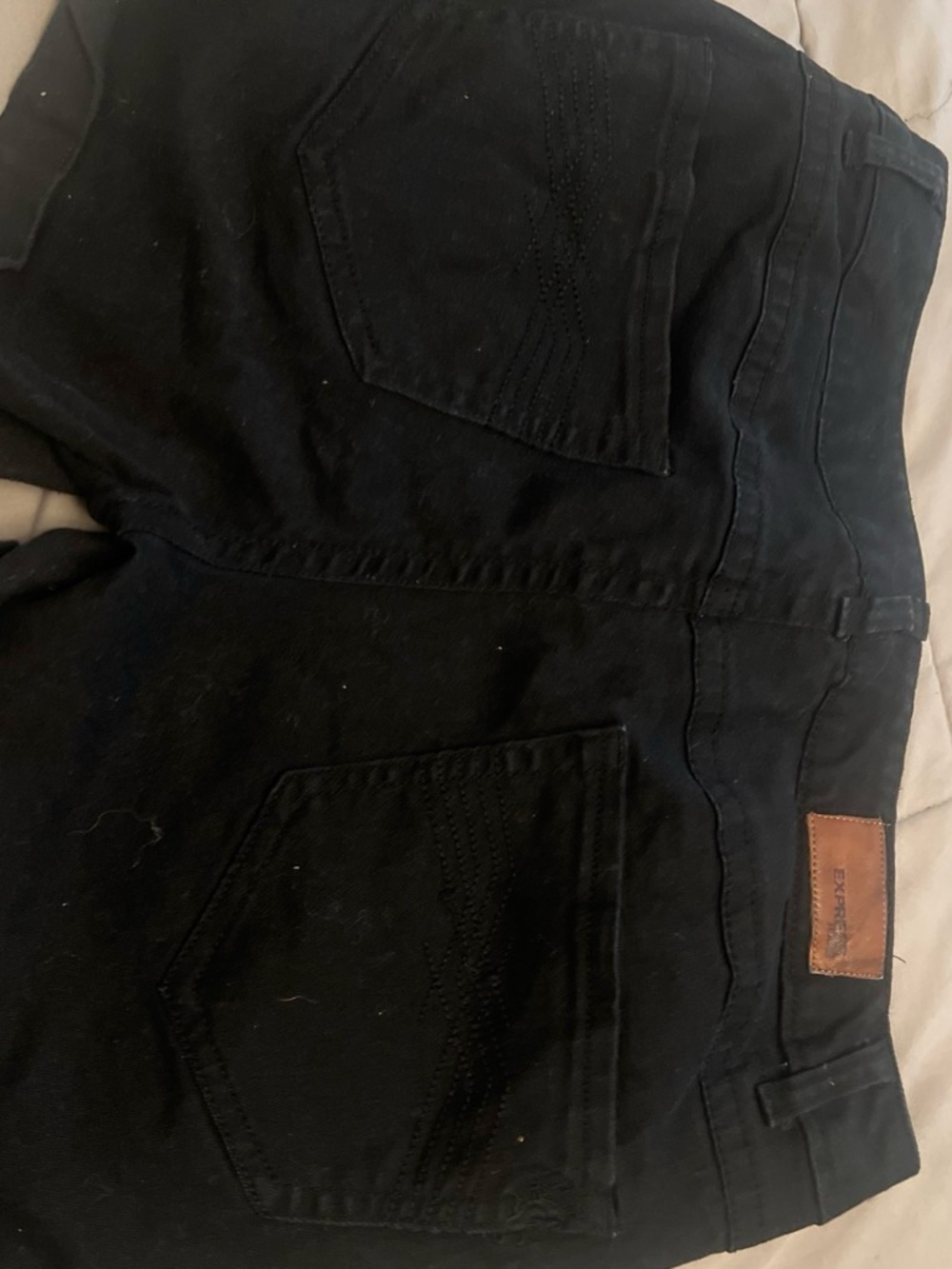 Express Black Women’s Denim Jean Shorts